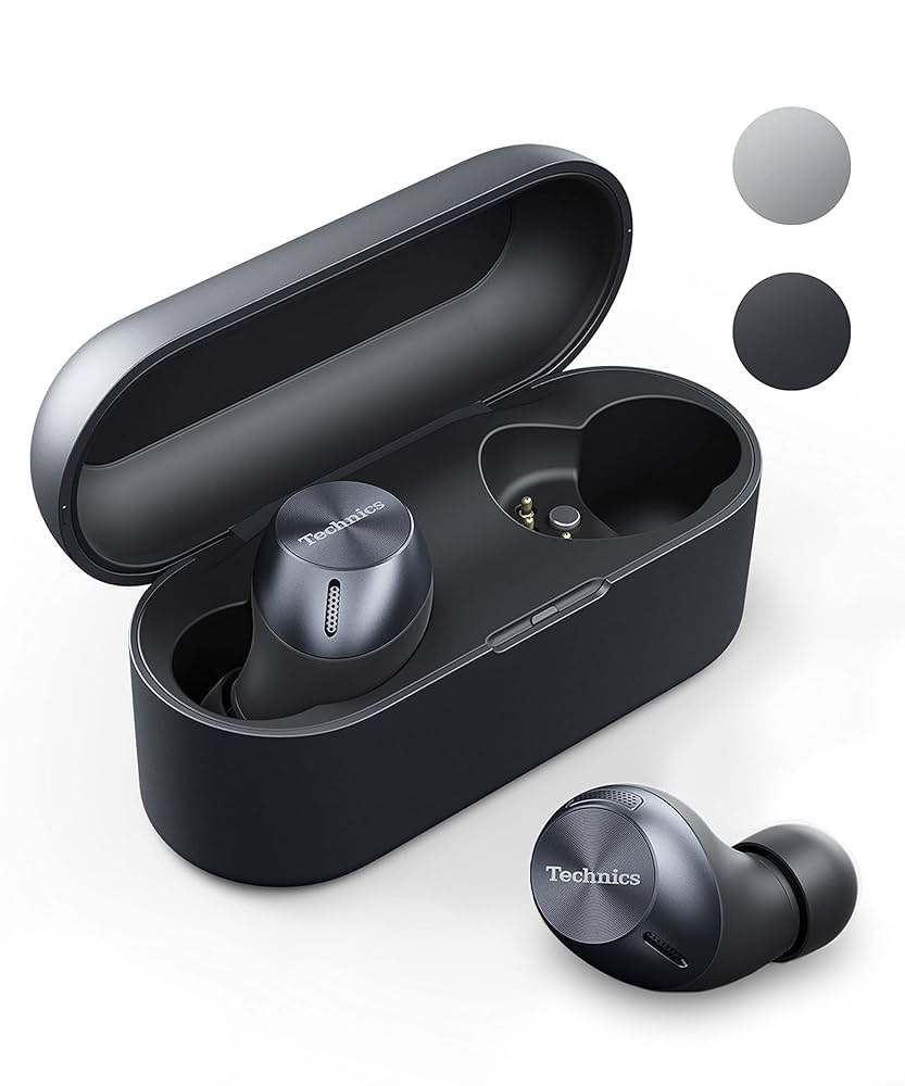 ヘッドホン Technics EAH-AZ60-K BLACK Hi-Fi True Wireless Earbuds I with Noise Canceling EAH-AZ60